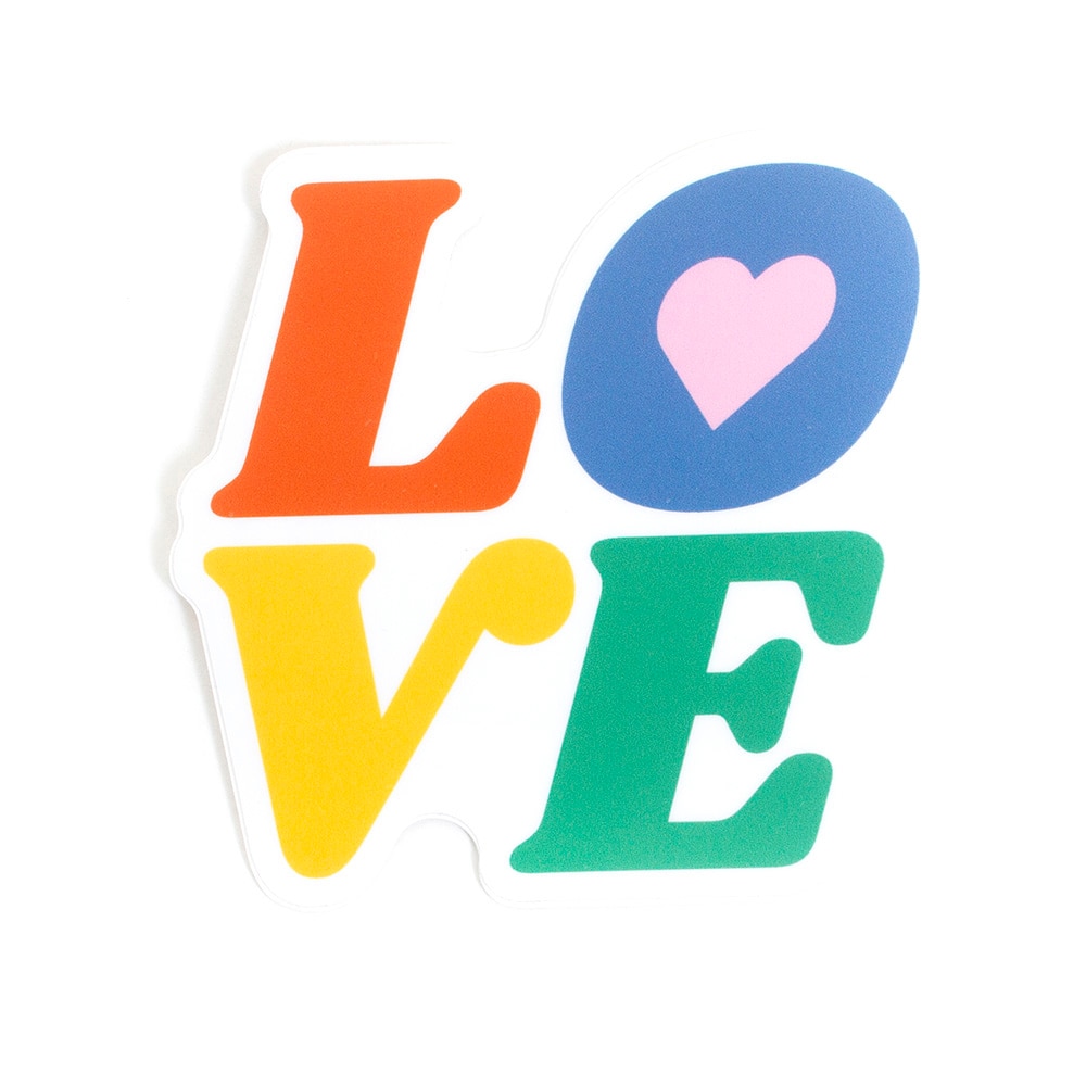 StickersNW, 3", Sticker, Love